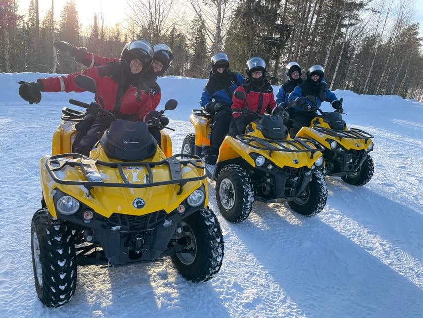 Rovaniemi: Quad Bike Ride and Ice Fishing - Who will enjoy this tour most