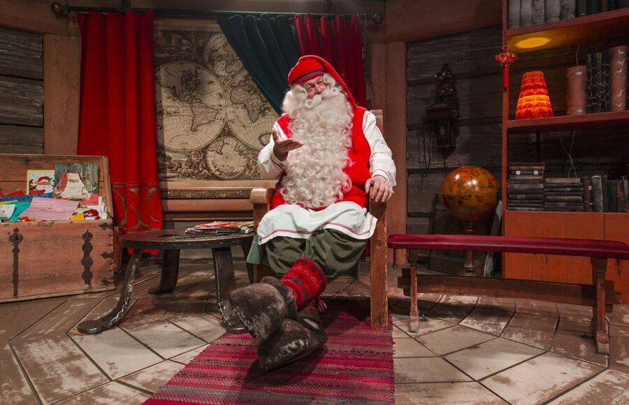 Rovaniemi: Santa’s Village & Snowmobiling to Reindeer Farm - Sharing a snowmobile across snowy trails