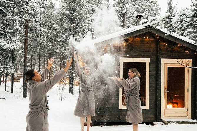 Rovaniemi Sauna World with a Hot Tub, Jacuzzi and Cold Pool - Six sauna rooms give you a real choice