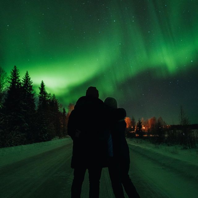 Rovaniemi: Small Group Aurora Hunt-full money back guarantee - From Rovaniemi pickup to the first clear sky