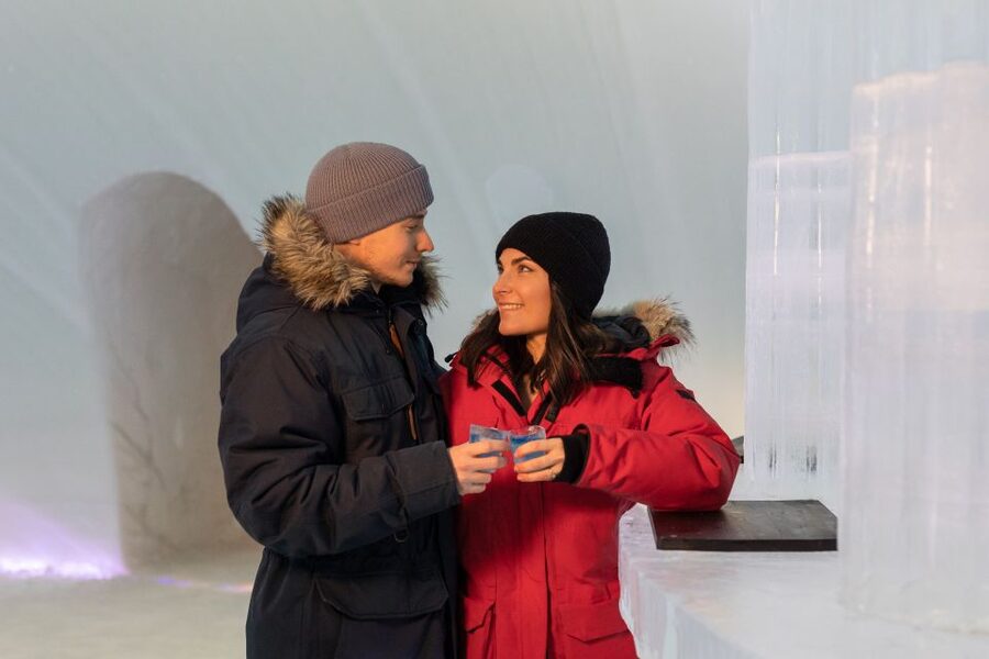 Rovaniemi: Snow Hotel Tour with Food by the Fire - What the evening at Arctic SnowHotel is really like