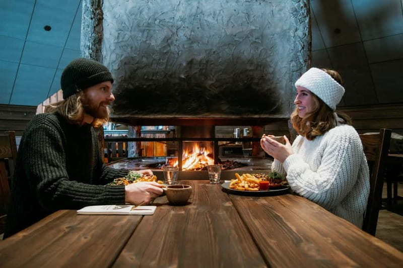 Rovaniemi: Snow Sauna Experience, Jacuzzi and Dinner in Kota - The Sky Bar and the northern lights question