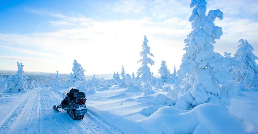 Rovaniemi: Snowmobile Safari in the Arctic Circle - Starting near Santa Claus Village or central Rovaniemi