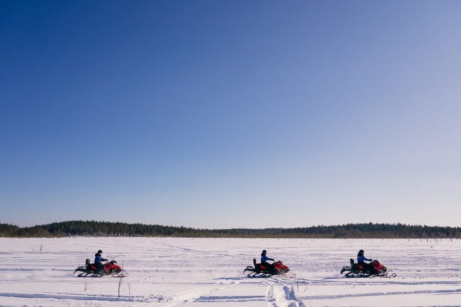 Rovaniemi: Snowmobile Safari into the Wilderness - The silence stop in the wilderness