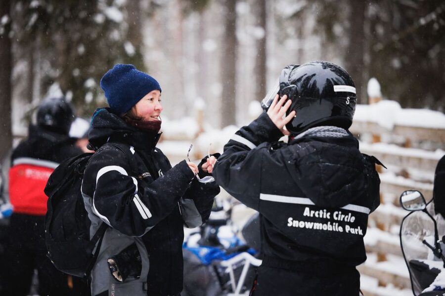 Rovaniemi: Snowmobile Tour and Reindeer Experience - License, insurance, and cold-weather details