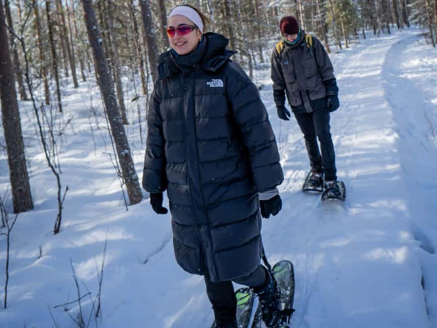 Rovaniemi: Snowshoe Adventure at Vikaköngäs & Barbeque - The guide and the local connection