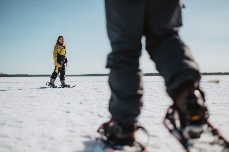 Rovaniemi: Snowshoe Walk to The Arctic Nature - From Rovaniemi to the snowy woods near Apukka