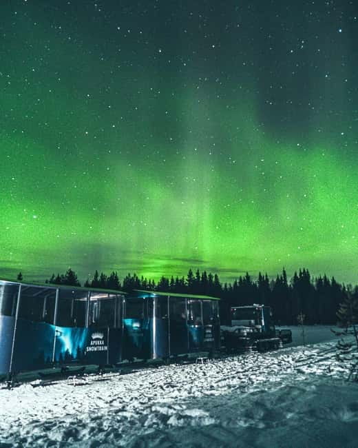 Rovaniemi: Snowtrain to Northern Lights Camp - Hunting for the Northern Lights without false promises