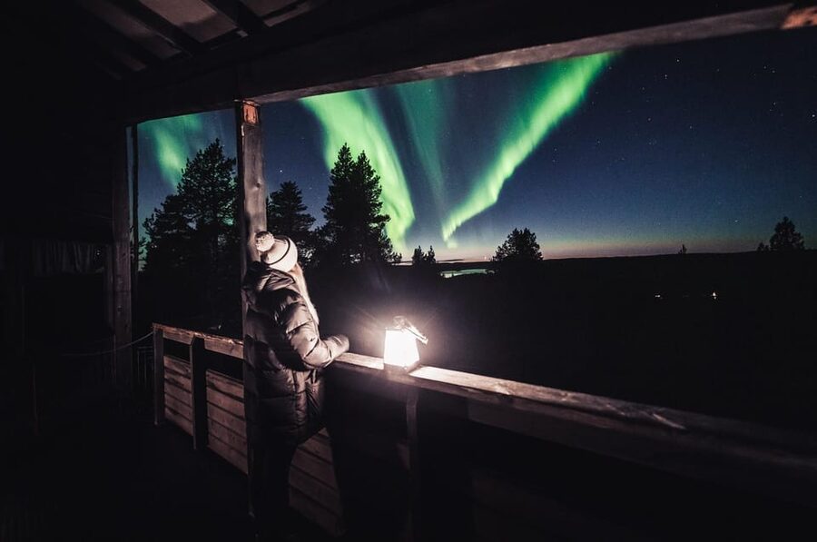 Rovaniemi: Snowy Forest Night Hike with Northern Lights - A quiet start in Rovaniemi’s winter forest