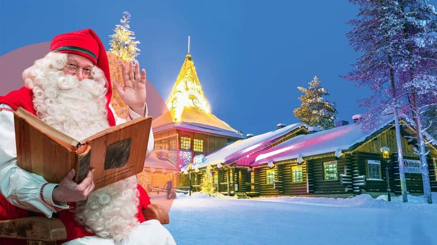 Rovaniemi: Tour to Santa Claus Village with Hotel Transfer - Meeting Santa Claus in his Rovaniemi home