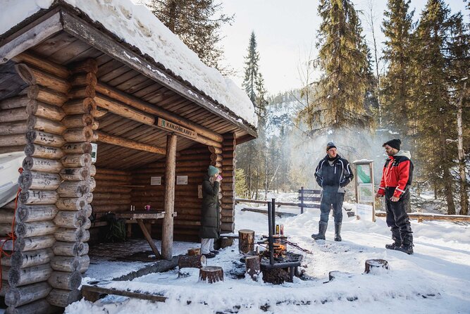 Rovaniemi - Visit to The Frozen Waterfalls of Korouoma - The 9:00 am pickup and ride from Rovaniemi
