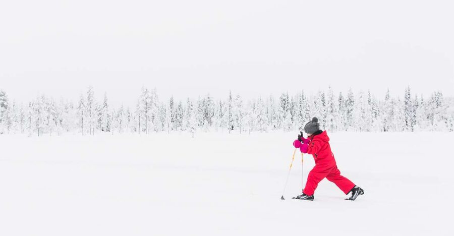 Ruka: Cross-country skiing - What happens during the 1.5 to 2 hour session