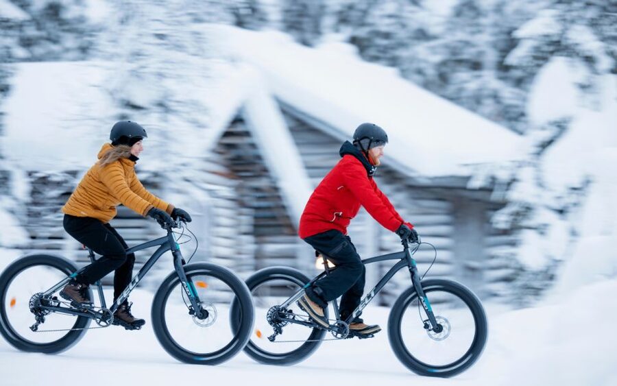Ruka: Guided fatbike safari - What happens before you start pedaling