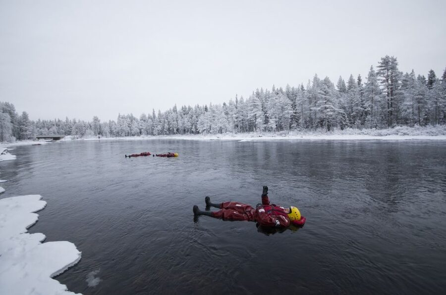 Ruka: River Floating - What river floating in Ruka actually feels like