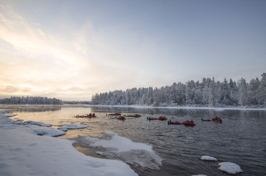 Ruka: River Floating - The 45-minute safety briefing comes first