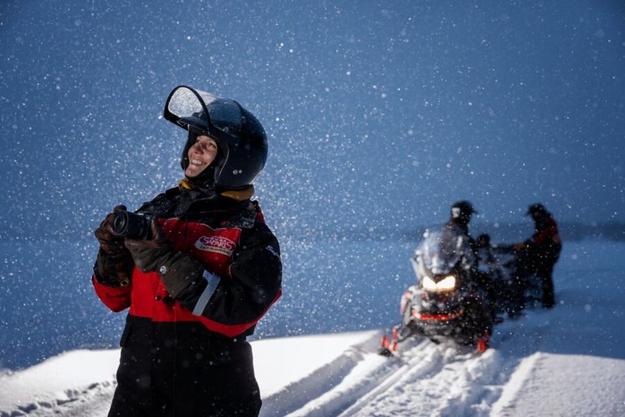 Ruka: Starlight sledging to search for Northern Lights - A Quiet Night Ride Into the Arctic Forest