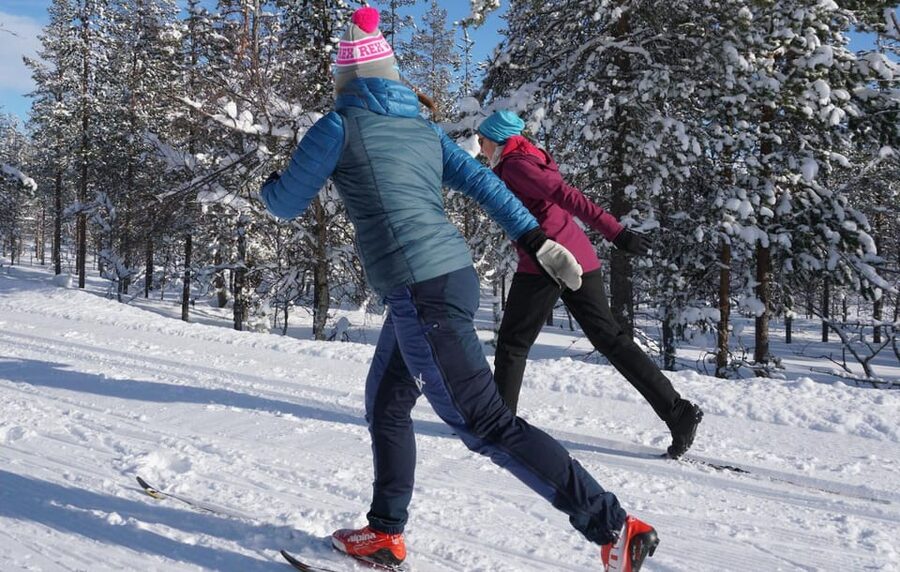 Saariselkä: Cross-Country Ski Lesson - Group size and personal attention