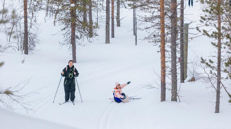 Saariselkä: Cross-Country Skiing for beginners - Key points for a first ski outing
