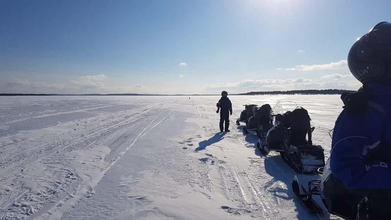 Saariselka: Snowmobile Safari on Tundra with BBQ - The Return Ride and What Three Hours Really Means