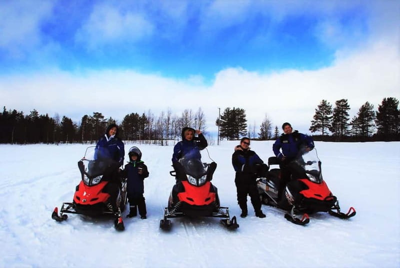 Saariselka: Snowmobile Safari on Tundra with BBQ - Riding Through Forests, Fields, Hills, and Bridges
