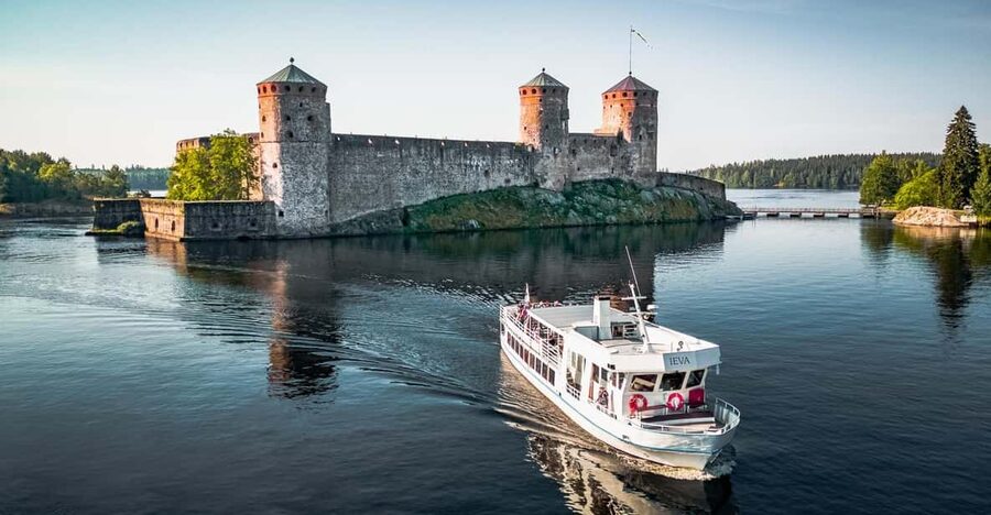 SIGHTSEEING CRUISE AROUND SAVONLINNA - A possible Saimaa ringed seal sighting