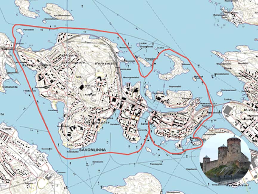 SIGHTSEEING CRUISE AROUND SAVONLINNA - Timing the one-hour cruise