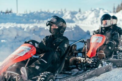 Levi Ice-Karting Experience with Optional Transfer