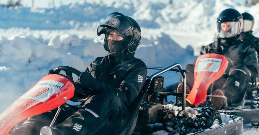 Sirkka: Levi Ice-Karting Experience with Optional Transfer - How much does $123 represent in value?