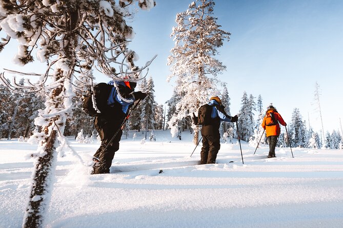 Ski Trekking Safari in Lapland - The campfire stop adds Finnish character