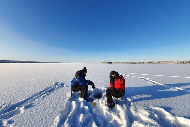 Snowmobile and Ice Fishing Experience - What the $240.15 price really buys you