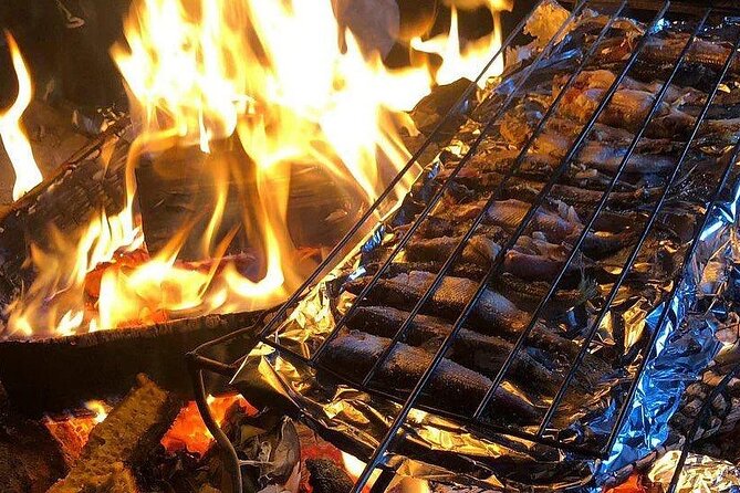 Snowmobile and Ice Fishing Experience - Salmon, sausages, and a Finnish fire hut