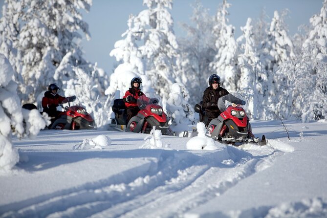 Snowmobile Safari 2h - From Pekankatu 4 to the frozen river