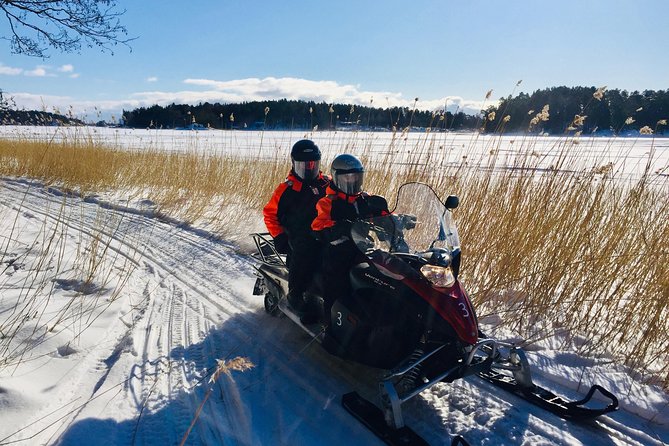 Snowmobile Safari in Helsinki Archipelago with Lunch - The ride back and return to Helsinki