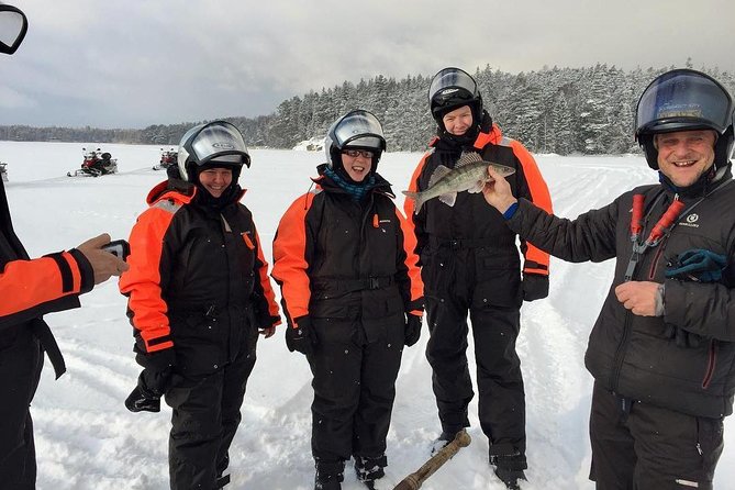 Snowmobile Safari in Helsinki Archipelago with Lunch - Who will enjoy this most?