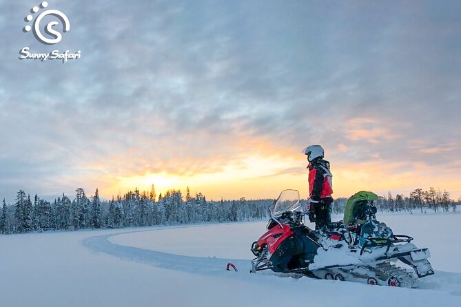 Snowmobile Safari into Arctic Wilderness - From Rovaniemi to the Arctic trailhead
