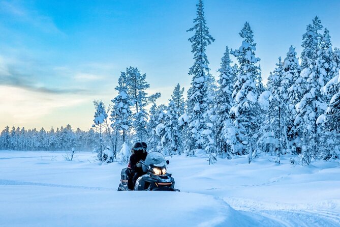 Snowmobile Tour with Small Group in Remote Wilderness 3 Hours - Riding Beyond Rovaniemi’s Busy Activity Zone