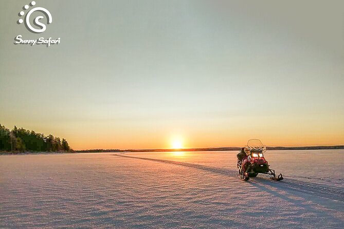 Snowmobile Whole Day Adventure - Small Group - Sharing one snowmobile with a partner