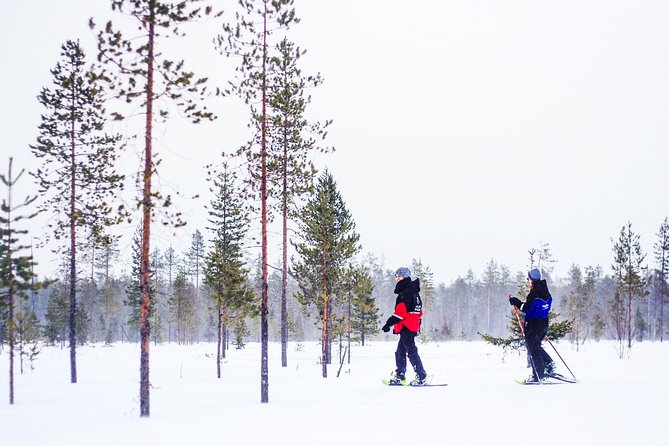 Snowshoe Trip in the Forest - Getting fitted with snowshoes and adventure gear