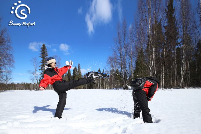 Snowshoeing in Lapland Wilderness - From Tähtikuja to the trail
