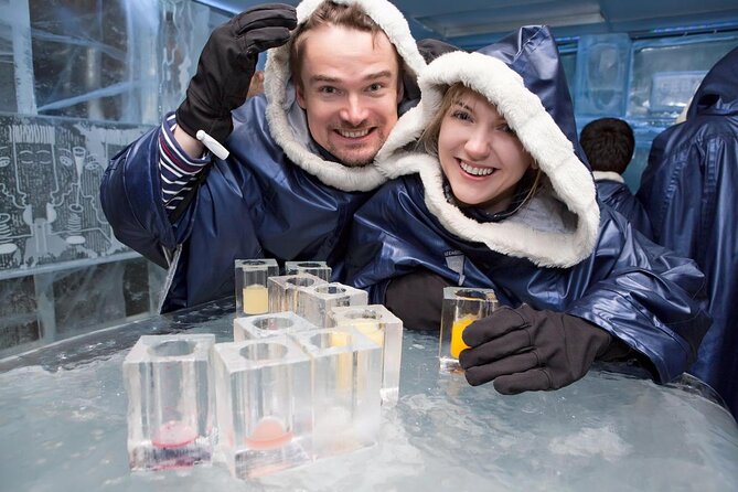 SnowVillage Visit with Entrance Tickets - A pause at the Ice Bar or Ice Lounge
