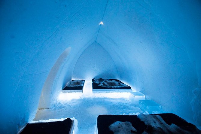 To the Kingdom of Snow and Ice – Full day snowmobile safari to ice hotel - Entering the Arctic Snowhotel