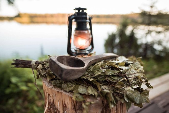 Traditional Lappish evening in the wilderness with dinner - The Northern Lights possibility