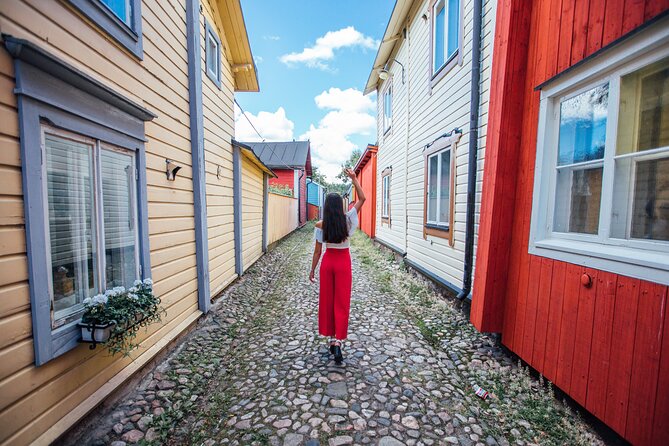VIP Private Half-Day Trip to Medieval Porvoo from Helsinki - Walking the narrow lanes of Old Porvoo