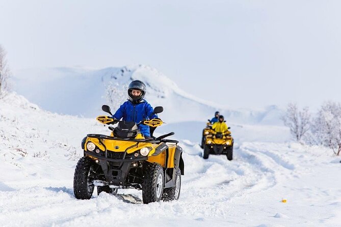 Winter Quad Bike Ride in the Arctic Circle from Rovaniemi - Leaving Rovaniemi for the Arctic Circle forest